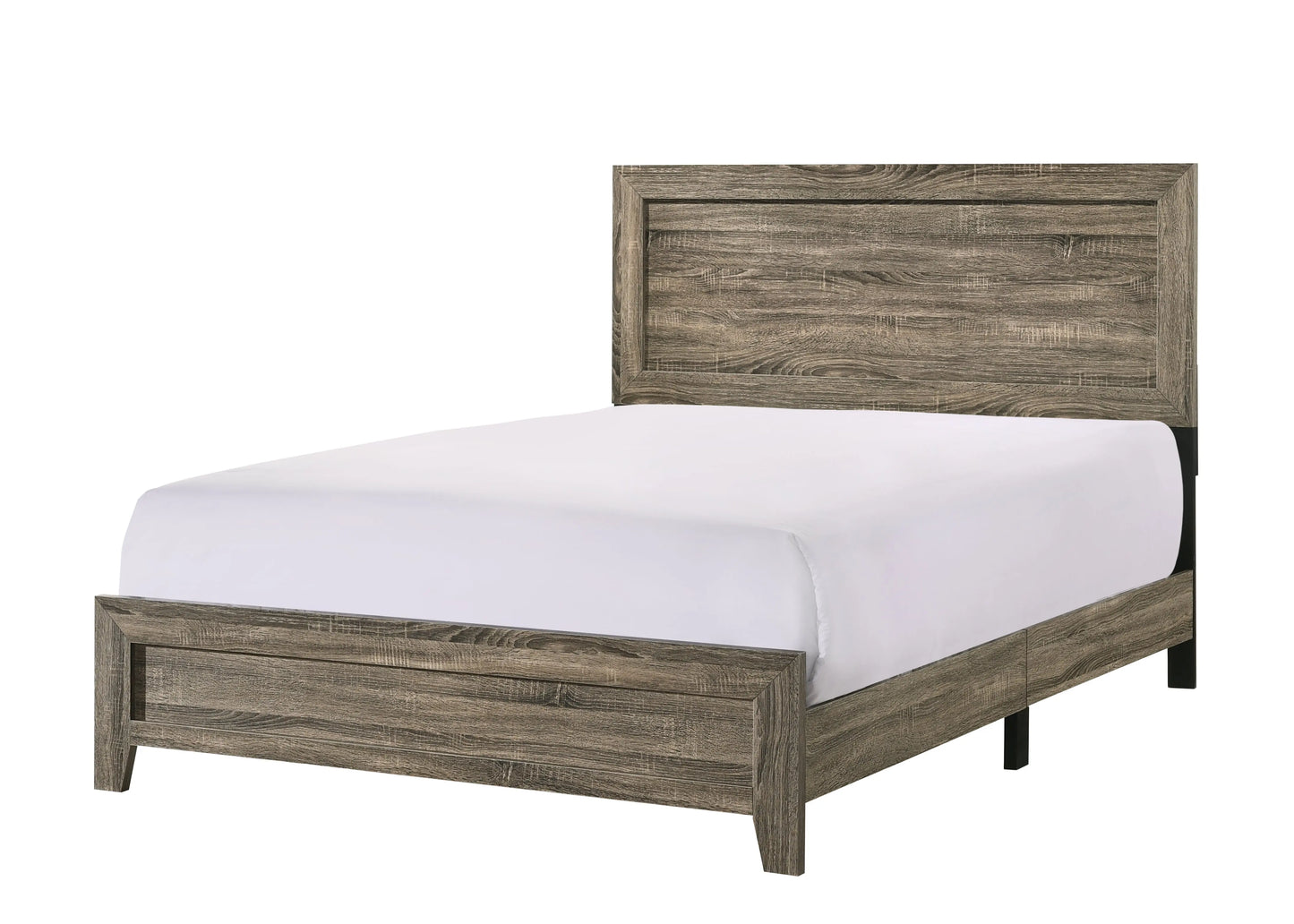 Millie Brownish Gray Panel Bedroom Set Crown Mark