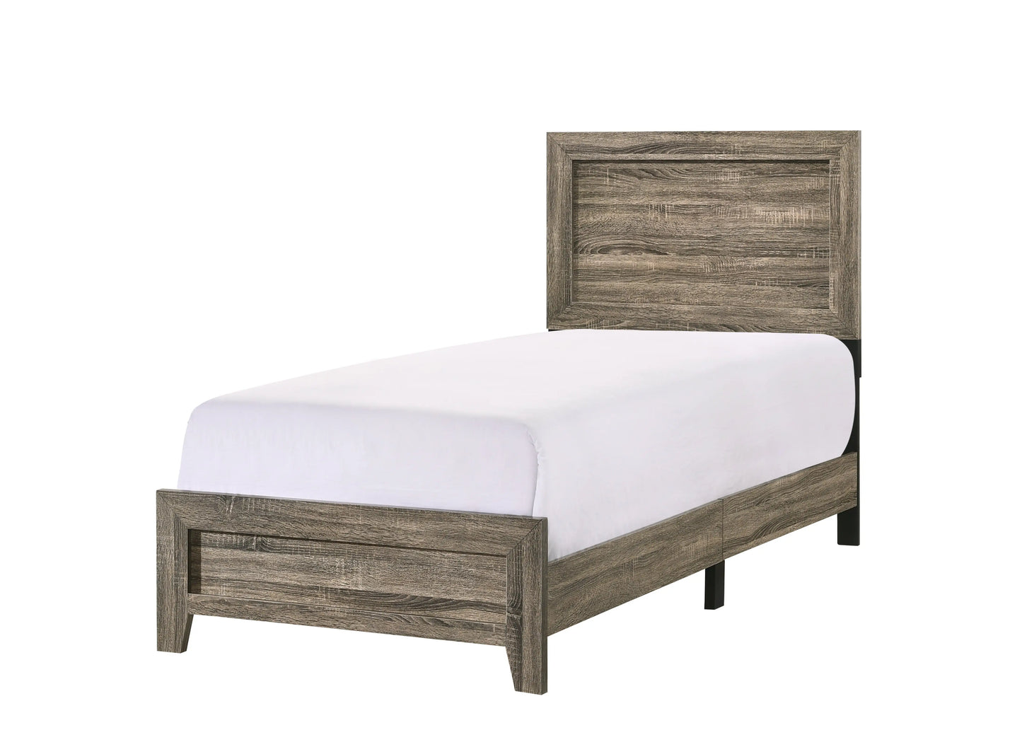 Millie Brownish Gray Panel Youth Bedroom Set Crown Mark