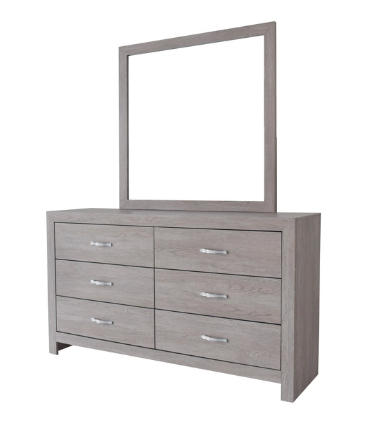 Jaylen Cream Bedroom Mirror (Mirror Only) Crown Mark