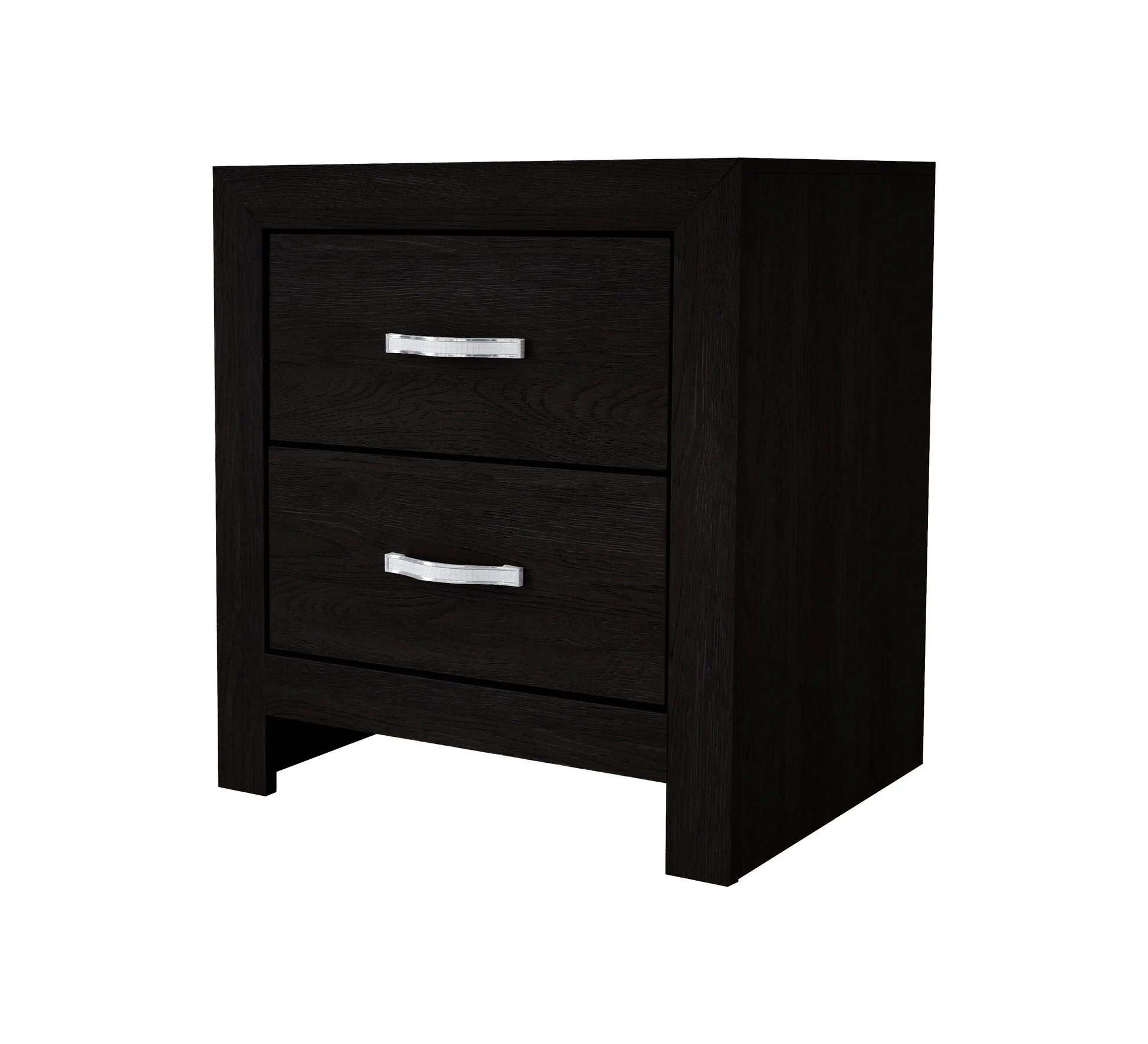 Jaylen Black LED Panel Bedroom Set Crown Mark