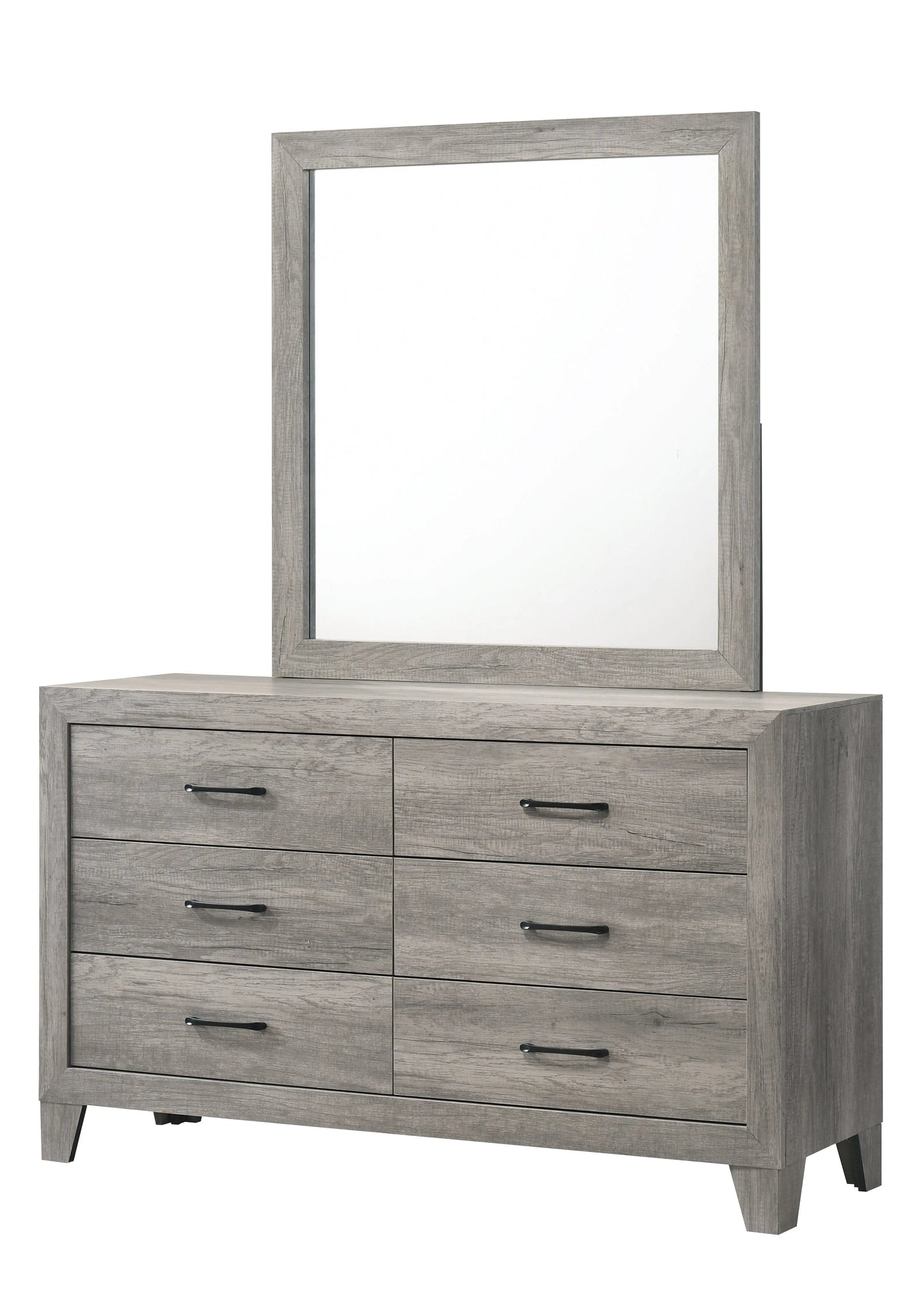 Hopkins Driftwood Platform Bedroom Set Crown Mark