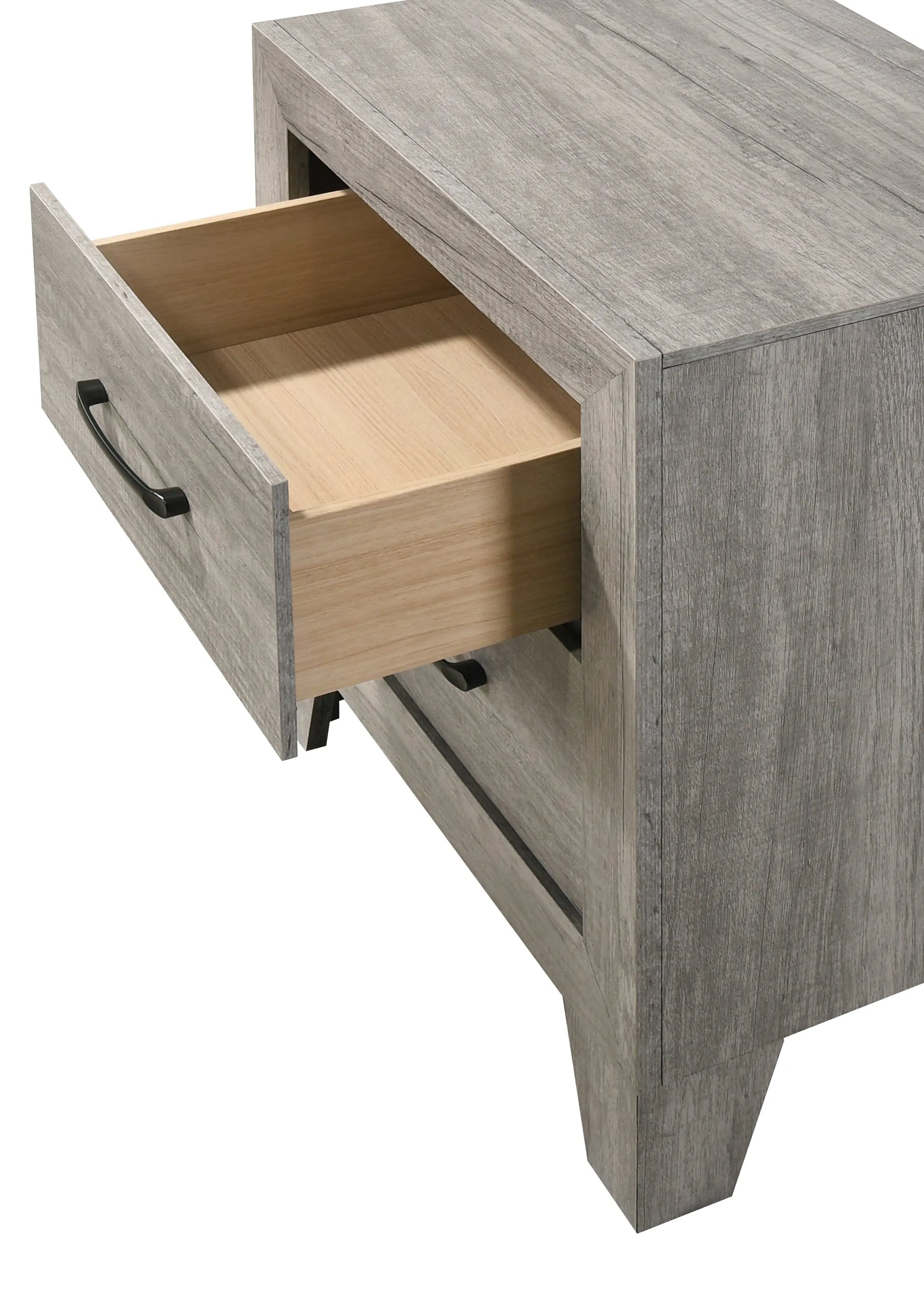 Hopkins Driftwood Nightstand Crown Mark