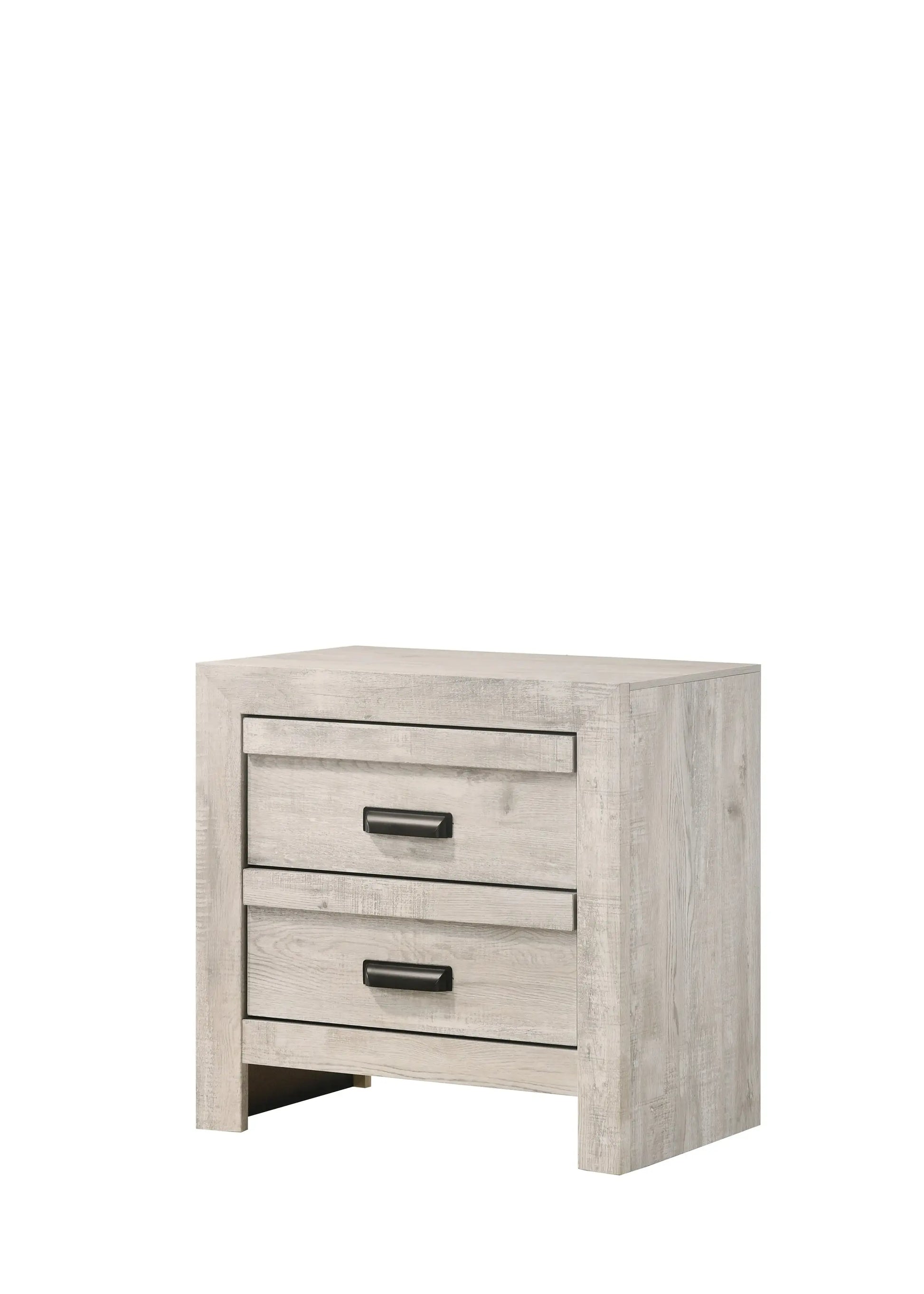 Valor Beige Nightstand Crown Mark