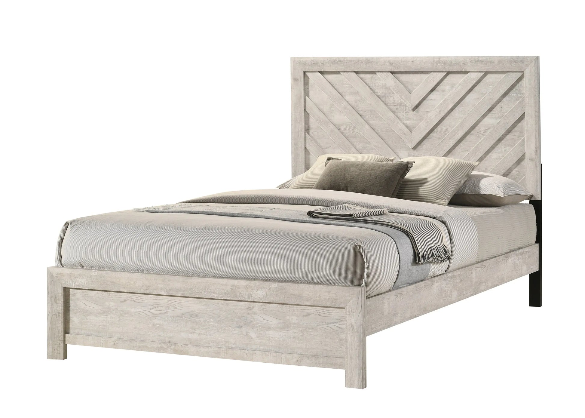 Valor Beige Panel Youth Bedroom Set Crown Mark