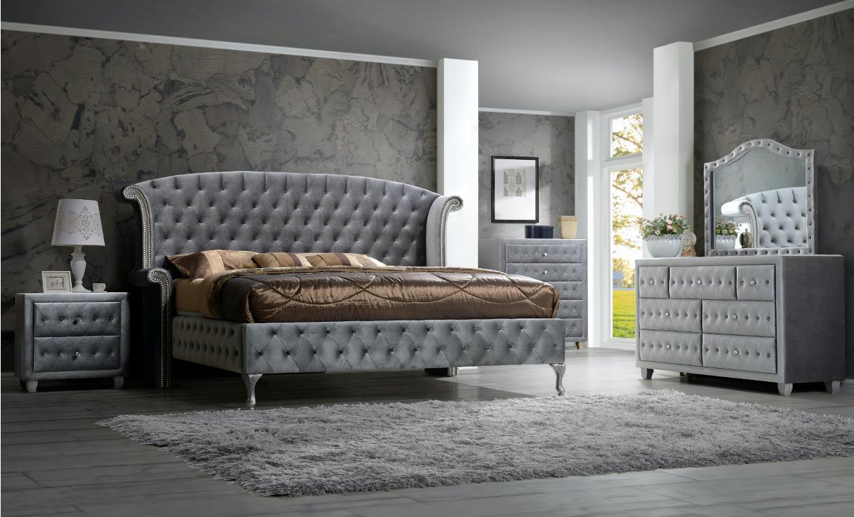 Dana Black Bed Massa Gallery Furniture