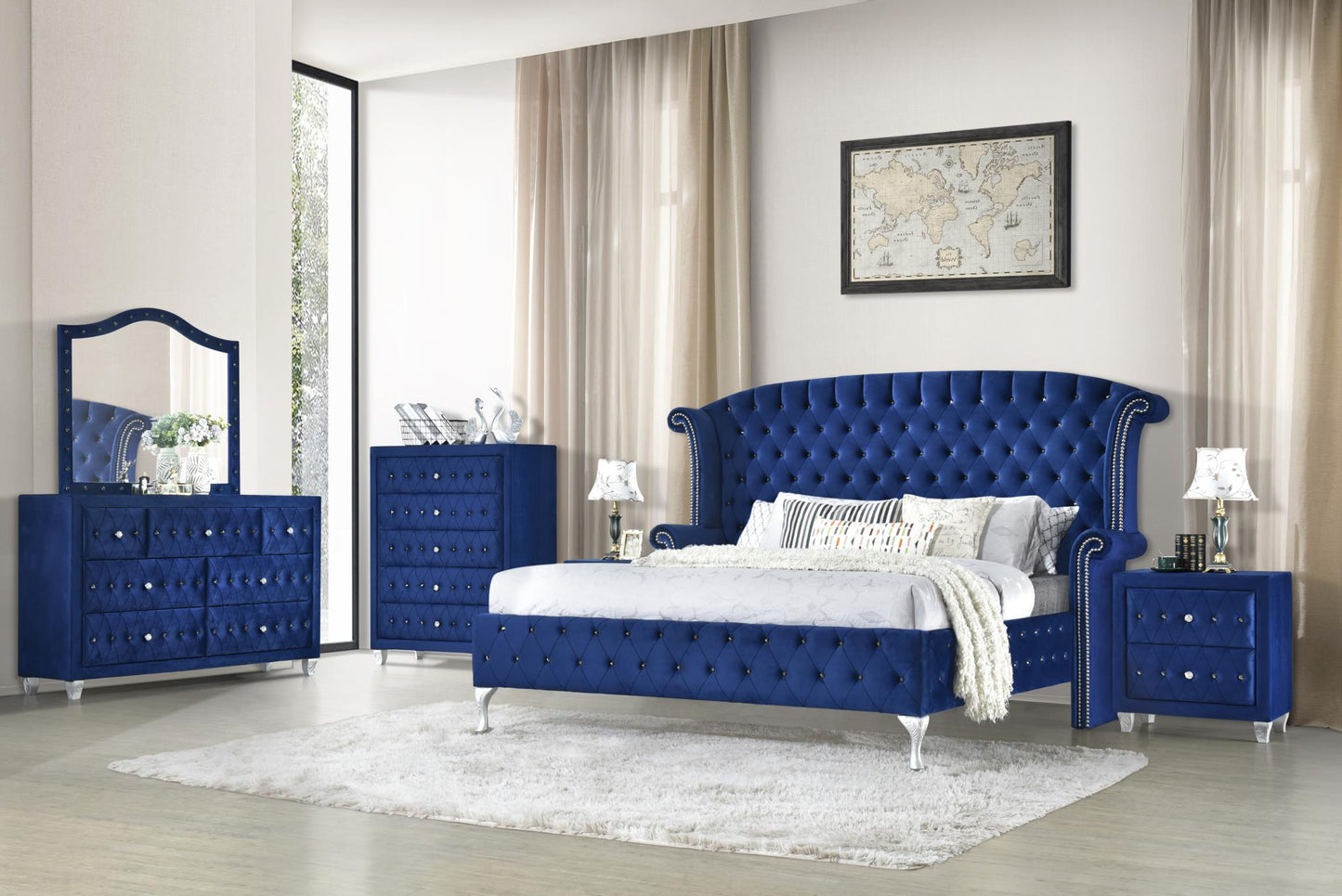 Dana Black Bed Massa Gallery Furniture