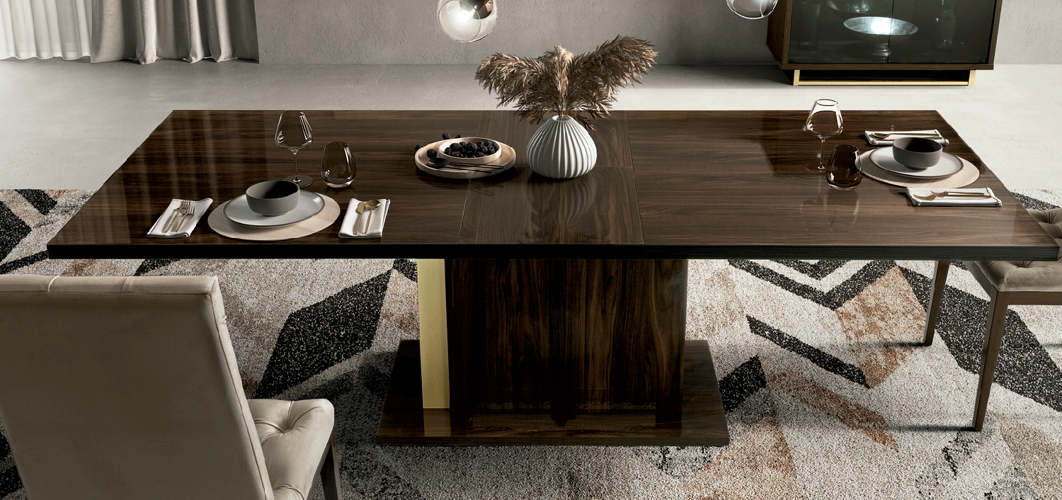 ESF Furniture - Volare 9 Piece Dining Table Set - VOLARE-9SET ESF Furniture