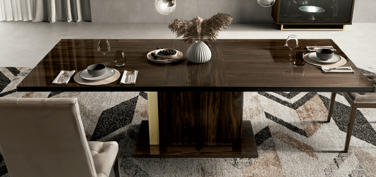 ESF Furniture - Volare 9 Piece Dining Table Set - VOLARE-9SET ESF Furniture