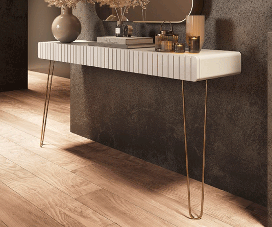 ESF Furniture - MX38 Console Table 120 With 3 Drawers - MX3842301 ESF Furniture