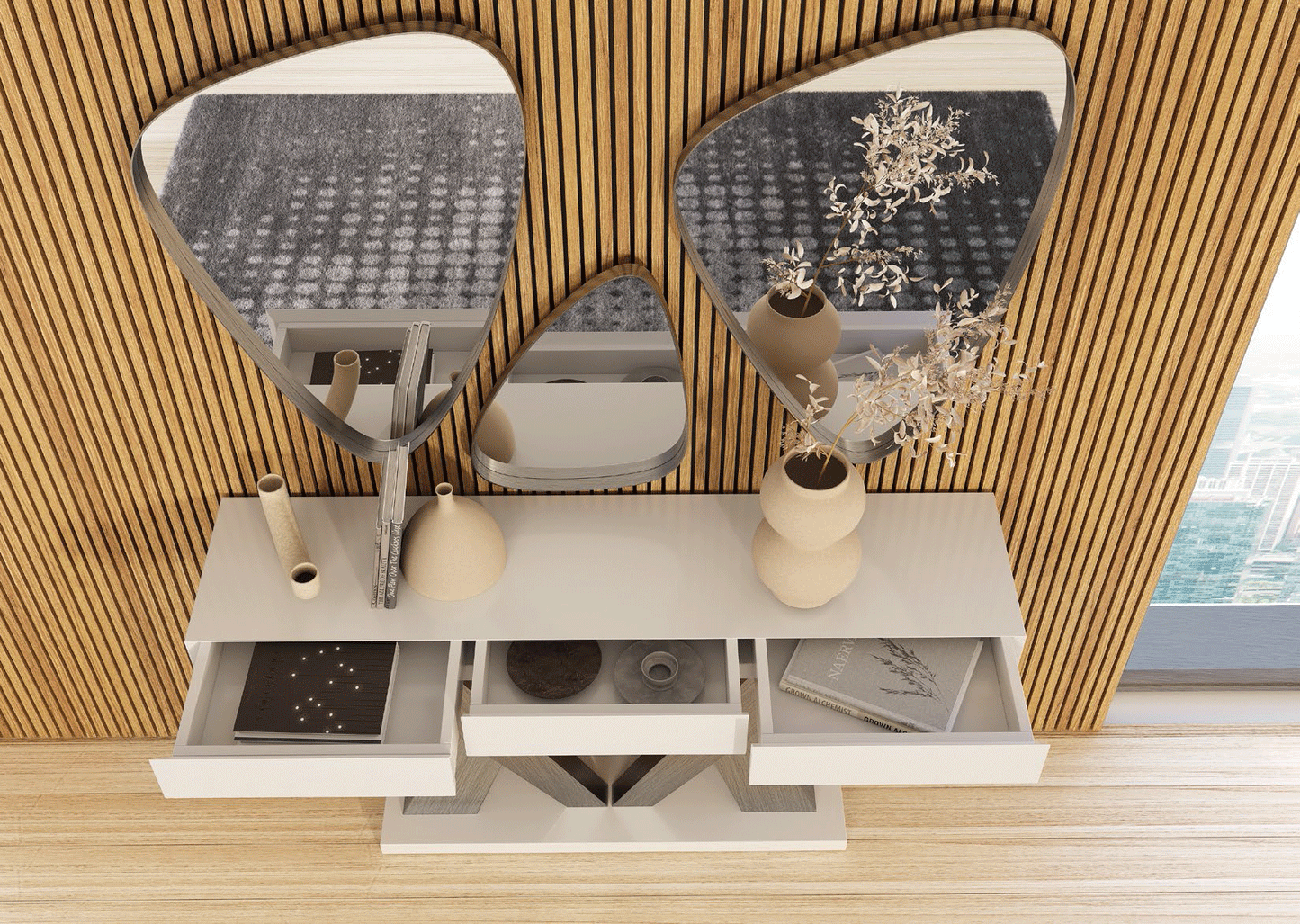 ESF Furniture - Set of 3 Mirrors - MX21035 ESF Furniture