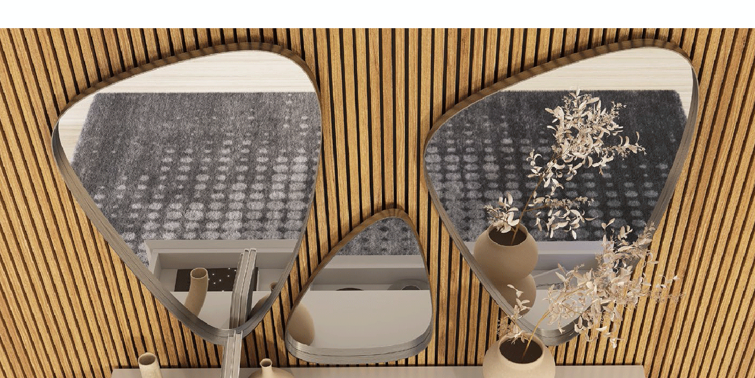 ESF Furniture - Set of 3 Mirrors - MX21035 ESF Furniture