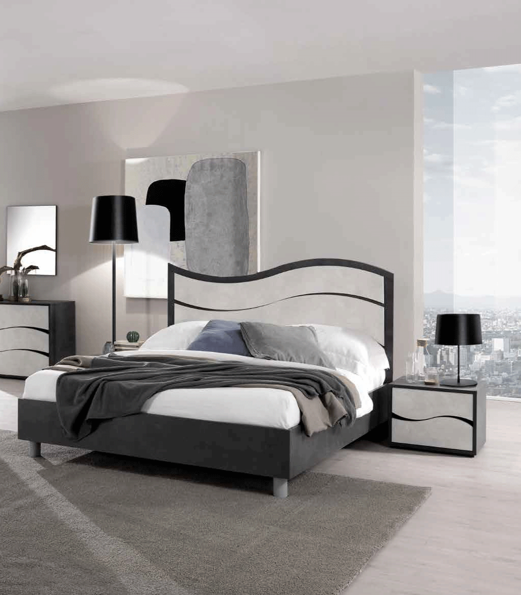 ESF Furniture - MCS Italy Ischia 3 Piece Queen Bedroom Set - ISCHIAQS-3SET ESF Furniture