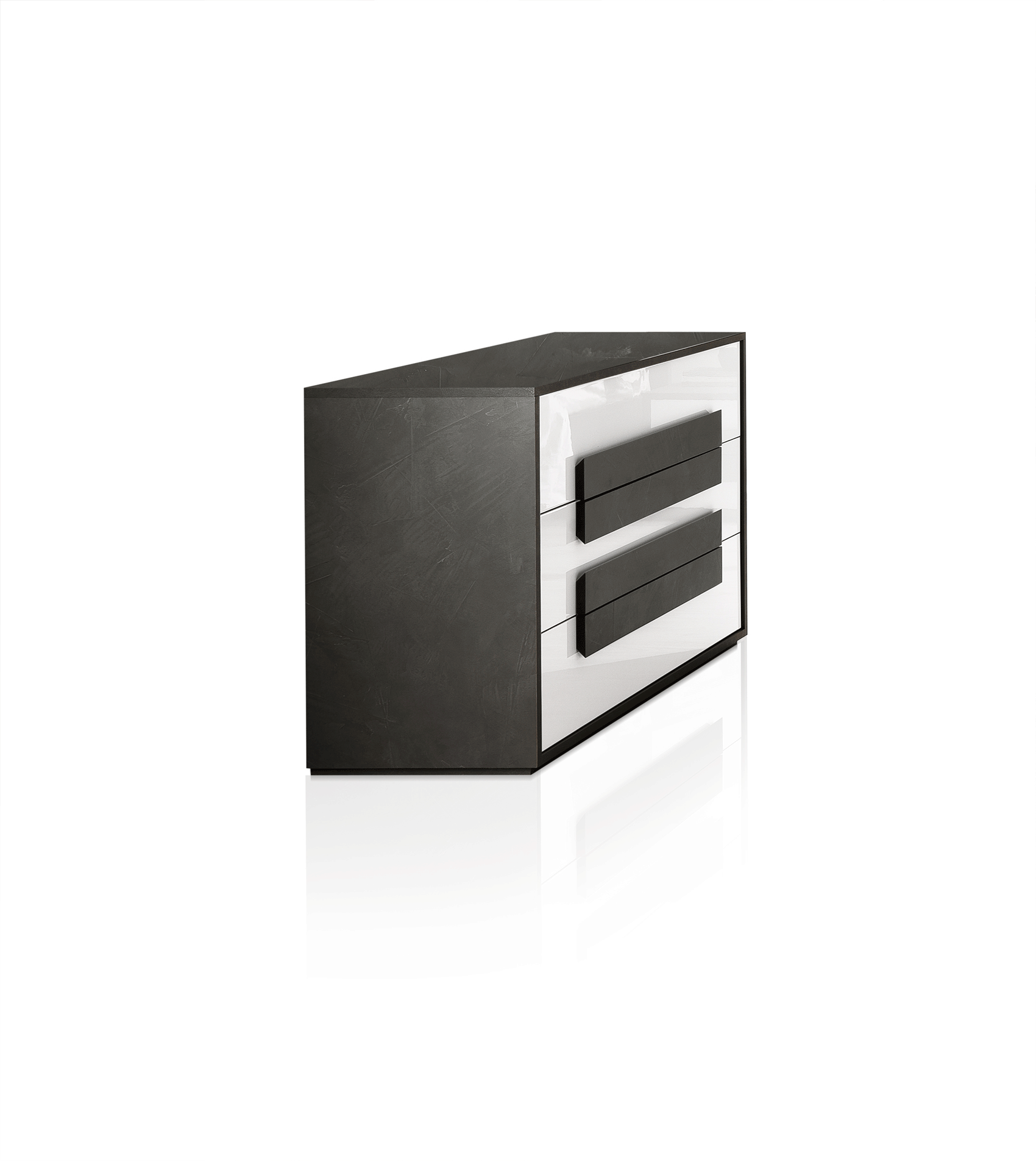 ESF Furniture - Panarea Single Dresser with Mirror - PANAREASINGLEDRESSER-MR ESF Furniture