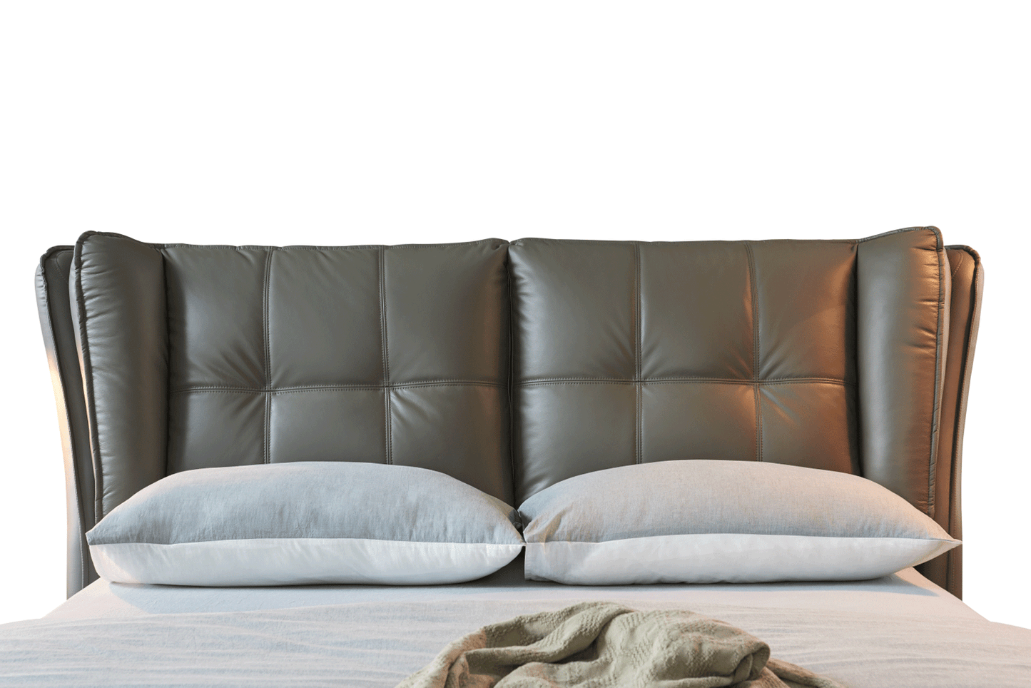 ESF Furniture - Extravaganza Full Size Bed with Storage in Grey - 1806FSBED ESF Furniture