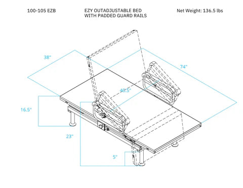 EZ Lift Power Lift Up Bed House to Home Furnishings LLC