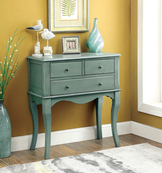 SIAN Antique Teal Hallway Cabinet FOA East