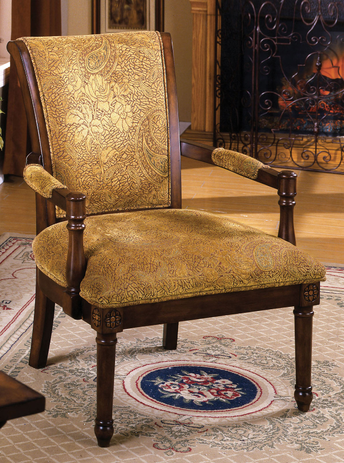 Stockton Tan Accent Chair FOA East