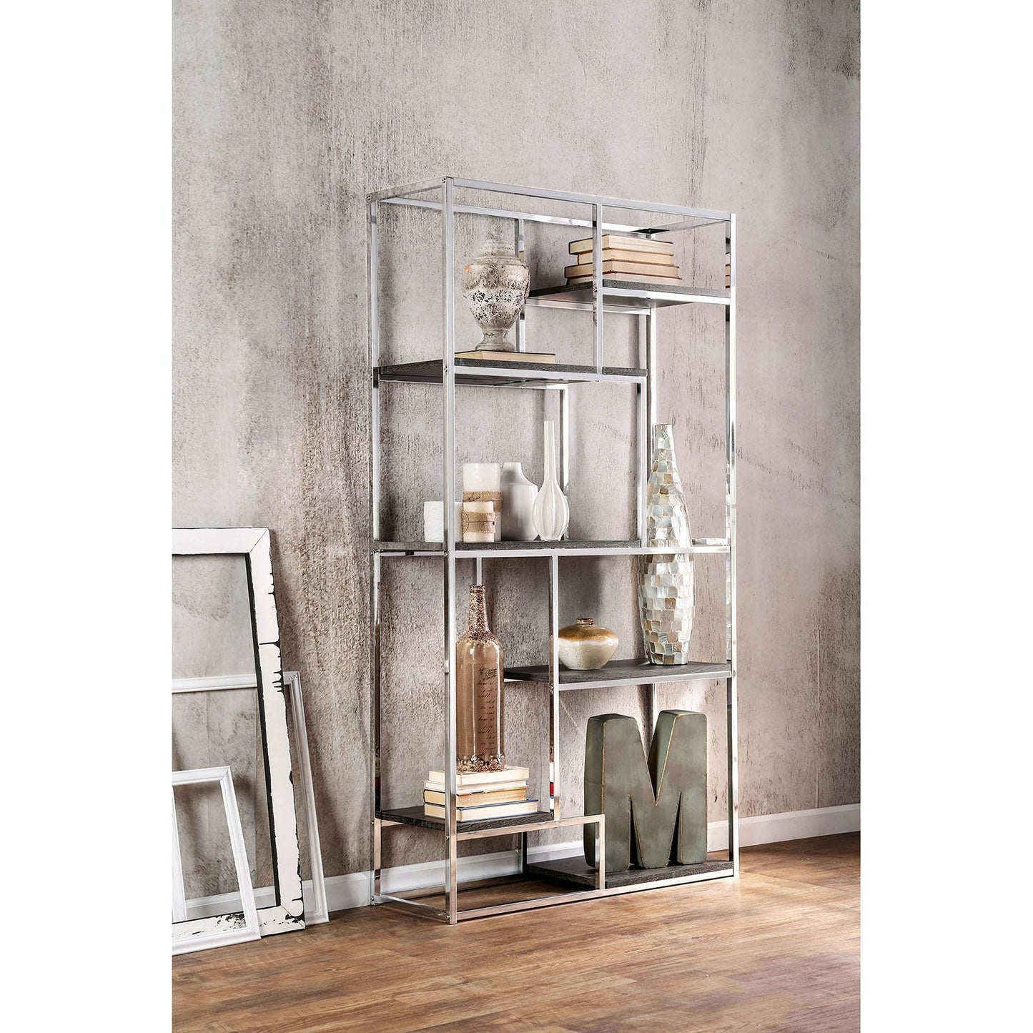 ELVIRA Chrome Display Shelf FOA East