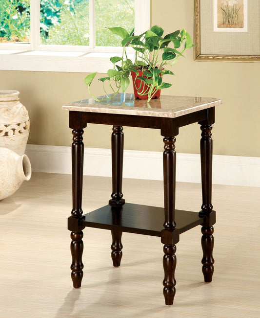 Santa Clarita Dark Cherry/Ivory Rectangle Stand FOA East