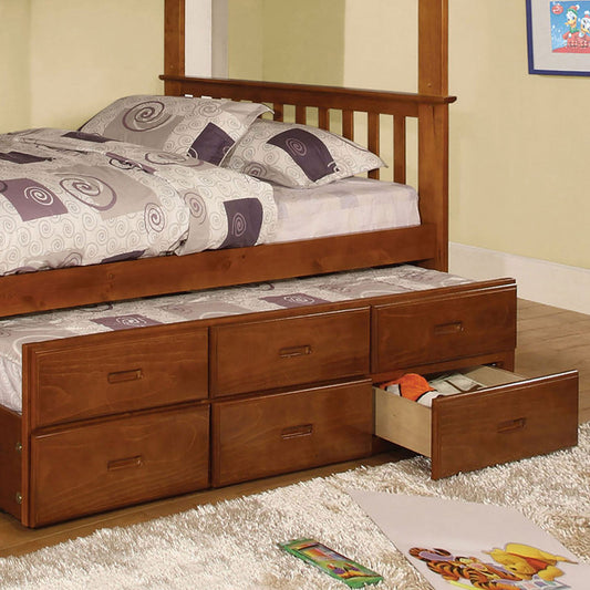 University I Oak Trundle w/ 3 Drawers FOA East