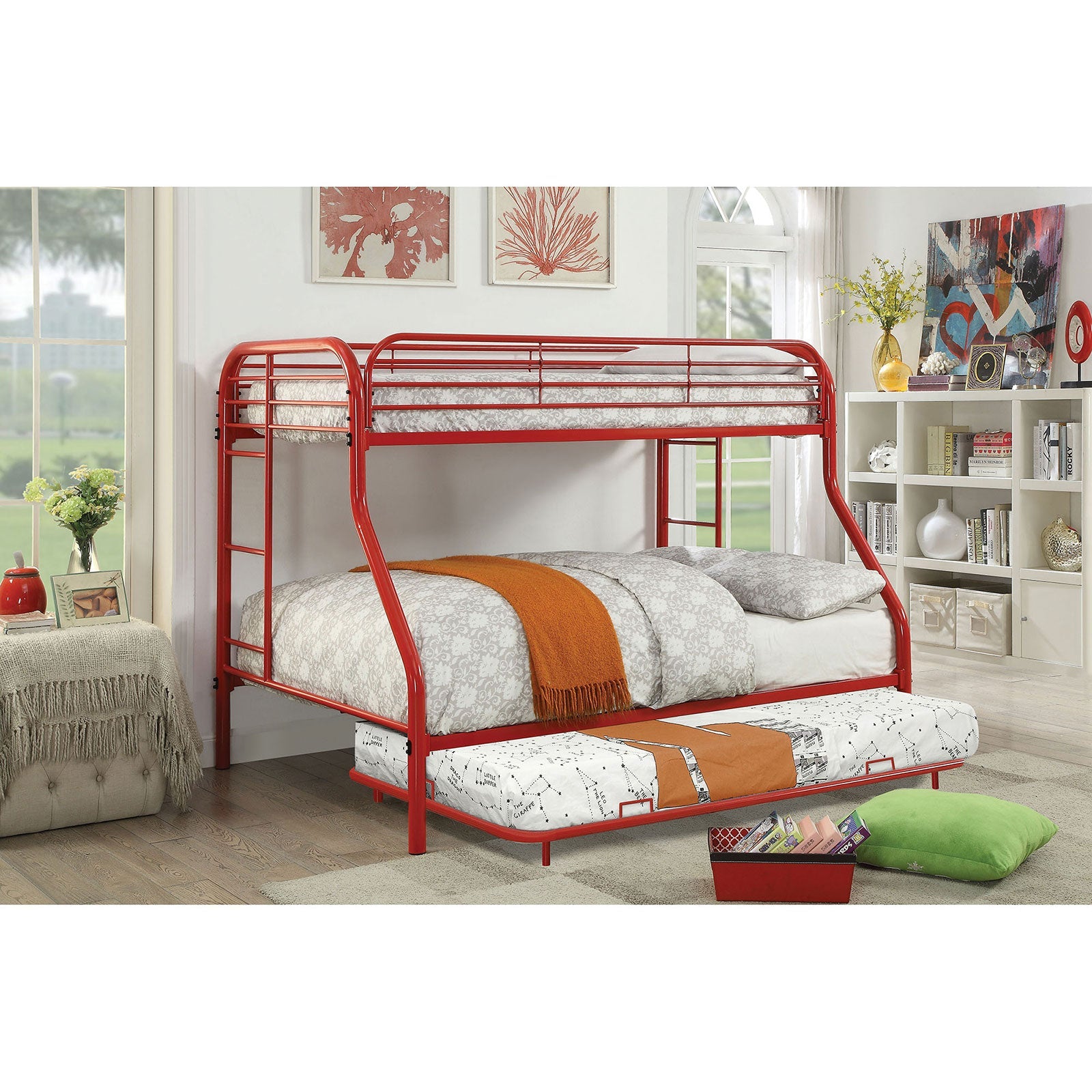 Opal Red Metal Trundle FOA East