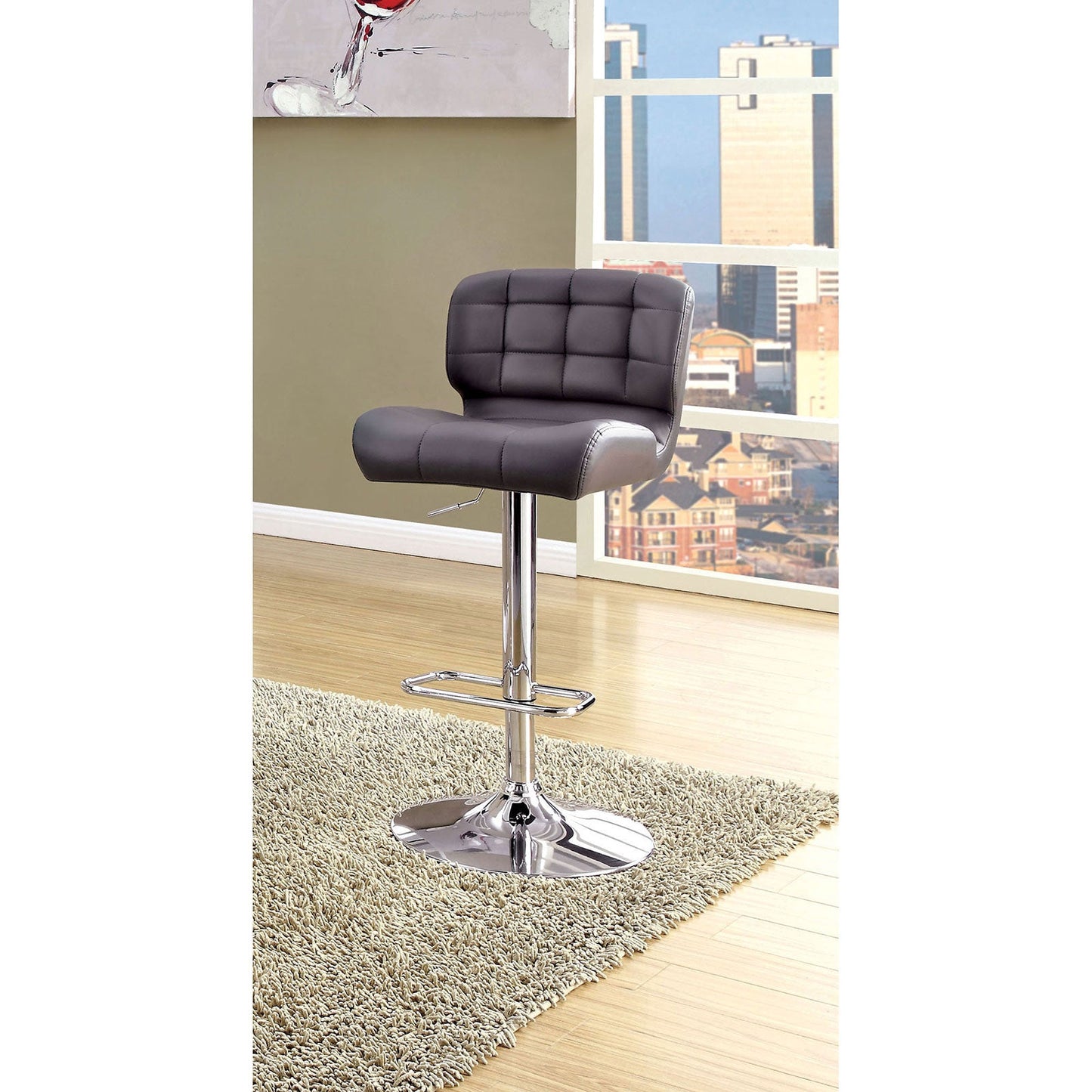 KORI Gray Bar Stool FOA East