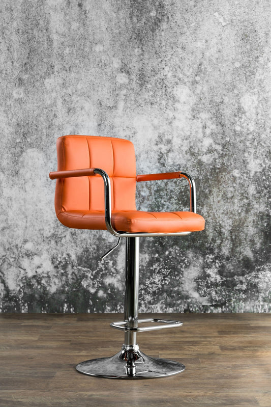 Corfu Orange Bar Stool