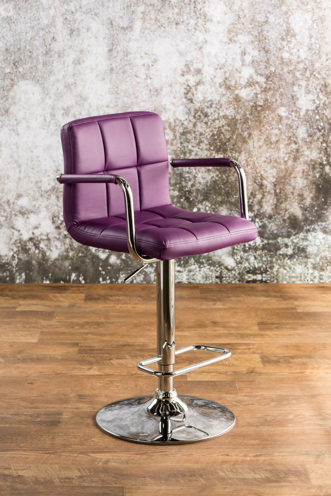 Corfu Purple Bar Stool FOA East