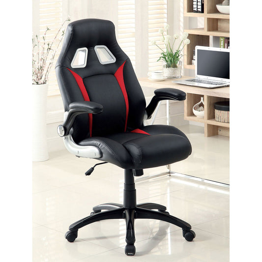 Argon Black/Silver/Red Office Chair