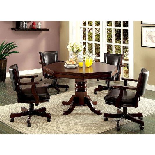 ROWAN Cherry 5 Pc. Dining Table Set FOA East