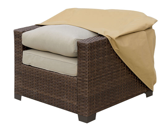 BOYLE Light Brown Dust Cover for Chair - Small FOA East