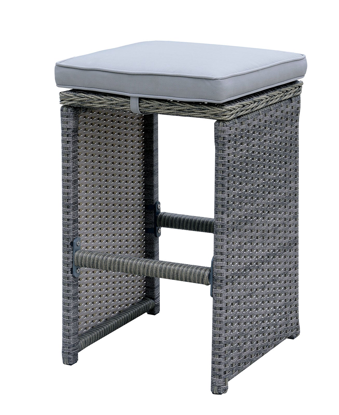 Ismay Gray Bar Stool (6/CTN) FOA East