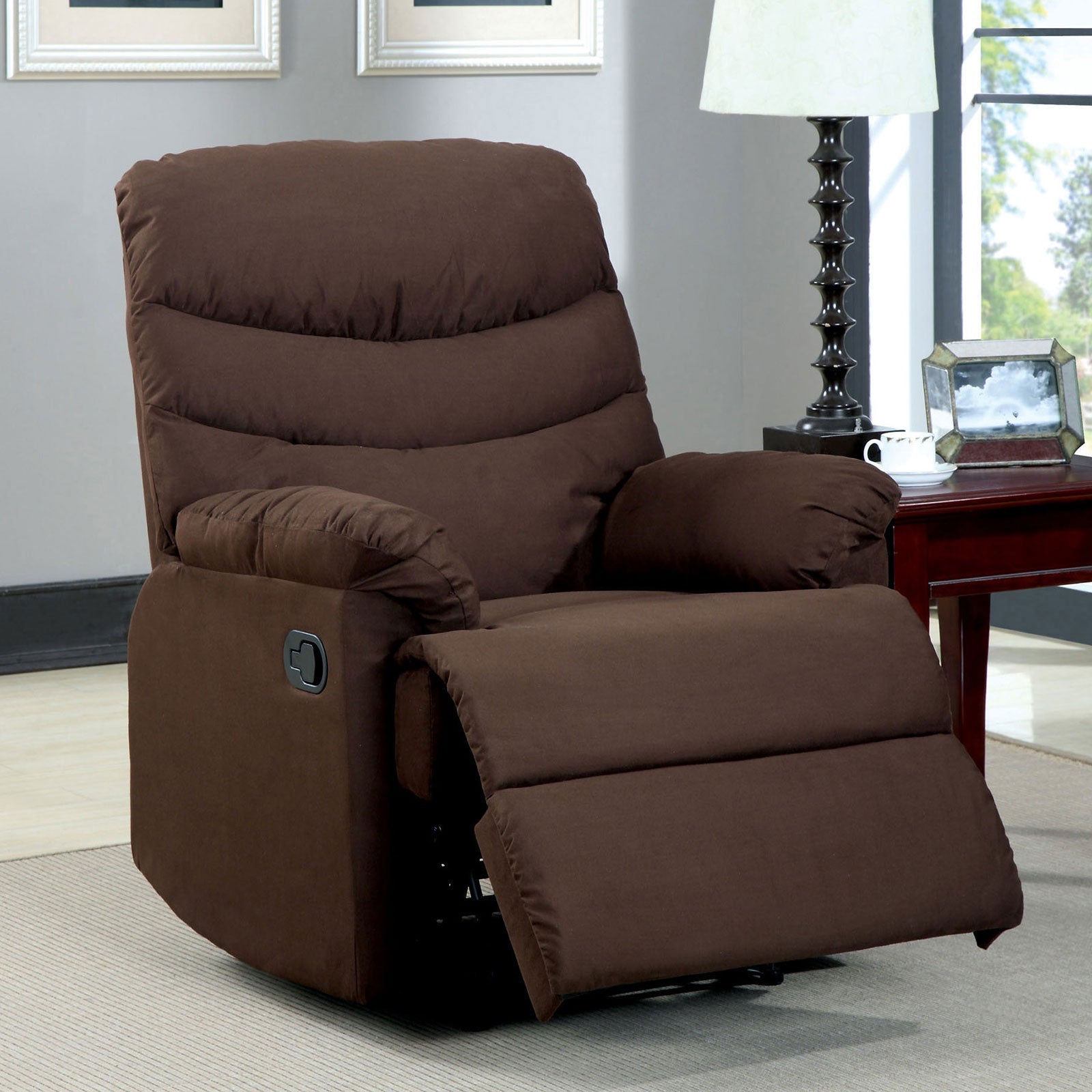 Plesant Valley Brown Recliner FOA East