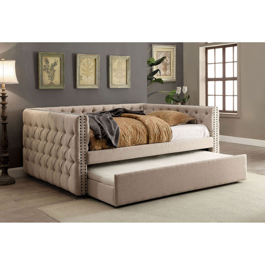 SUZANNE Ivory Full Daybed FOA East