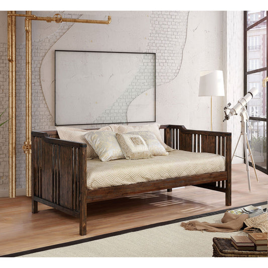 PETUNIA Dark Walnut Twin Size Daybed FOA East