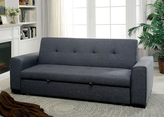 REILLY Gray Futon Sofa FOA East