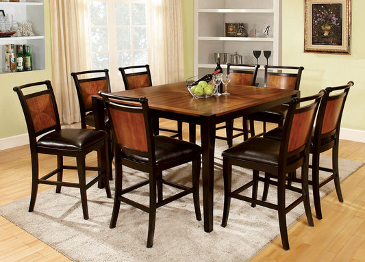 Salida II Acacia/Black 9 Pc. Counter Ht. Table Set FOA East