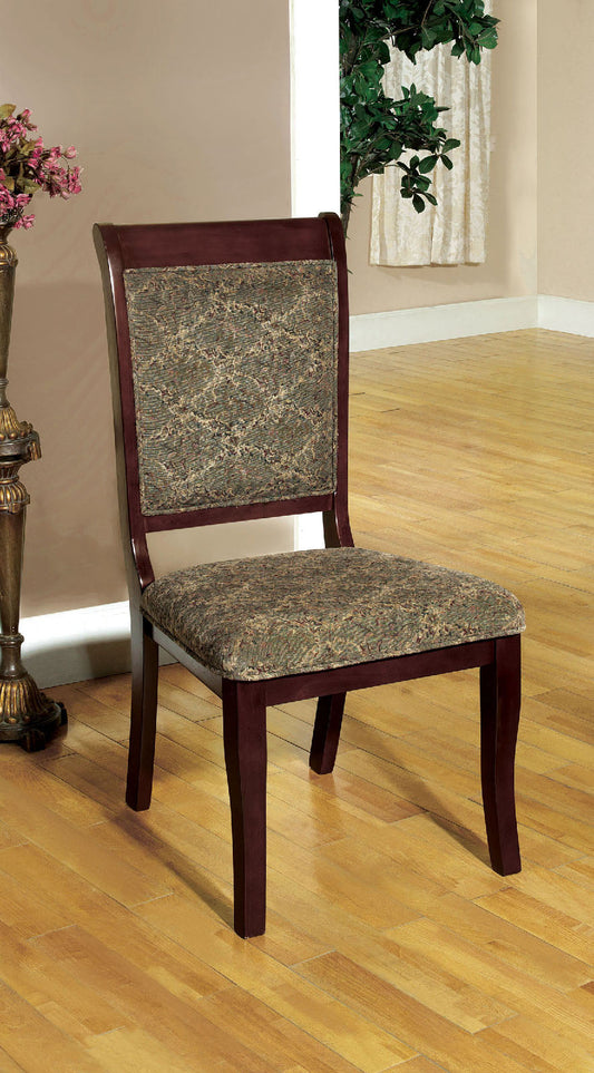 St. Nicholas I Antique Cherry Side Chair (2/CTN) FOA East