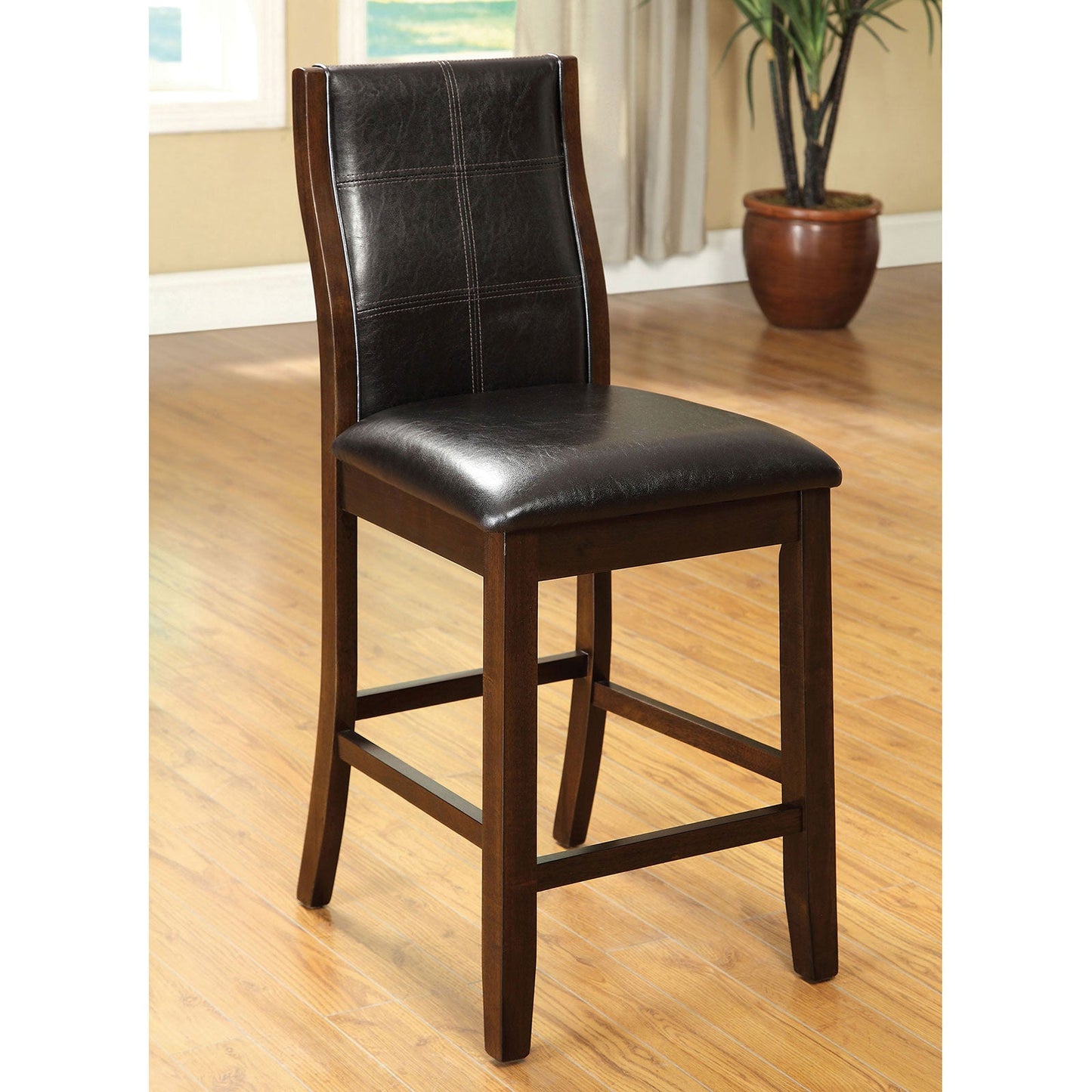 Townsend II Brown Cherry Counter Ht. Chair (2/CTN) FOA East