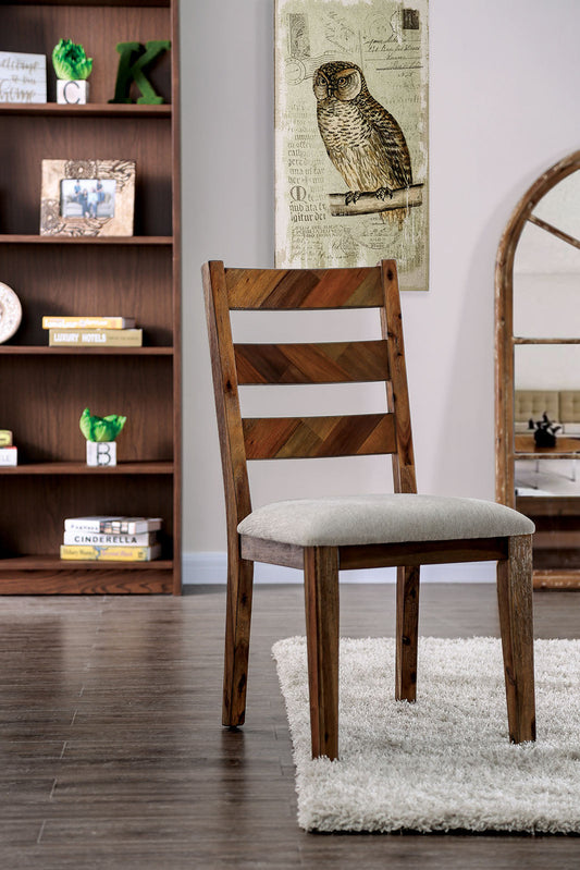 Signe Light Oak Side Chair (2/CTN) FOA East