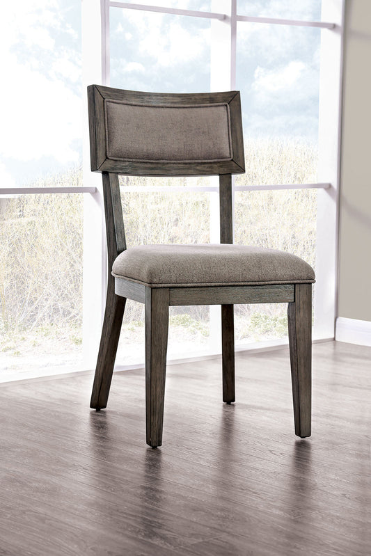 Leeds Gray Side Chair FOA East