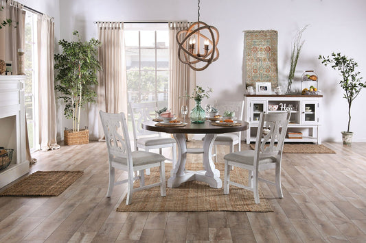 Auletta Transitional 5 Pc. Dining Table Set FOA East