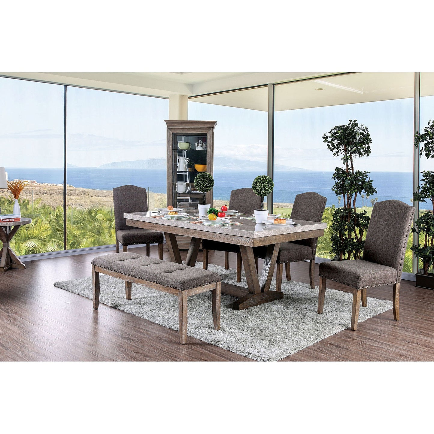 Bridgen Natural Dining Table FOA East