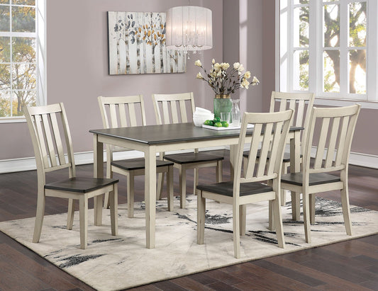 Frances Rustic 7 Pc. Dining Table Set FOA East