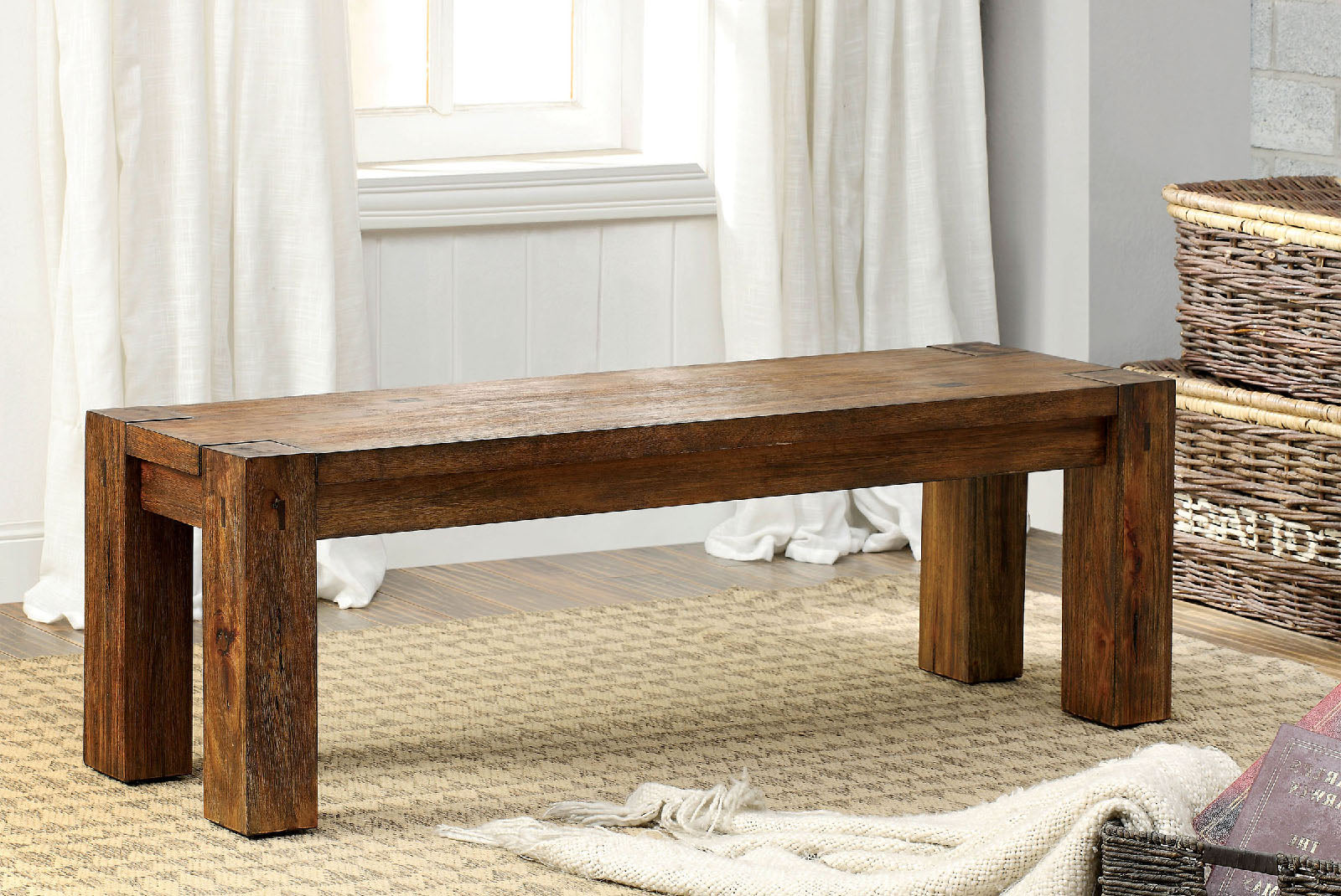 FRONTIER Dark Oak Bench FOA East