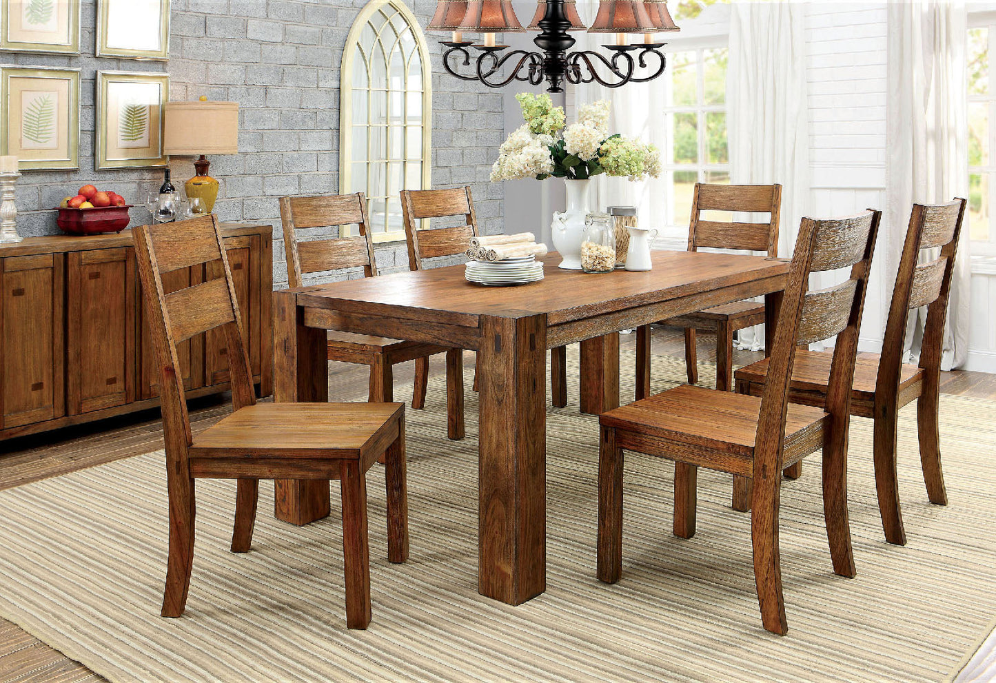 FRONTIER Dark Oak Dining Table FOA East