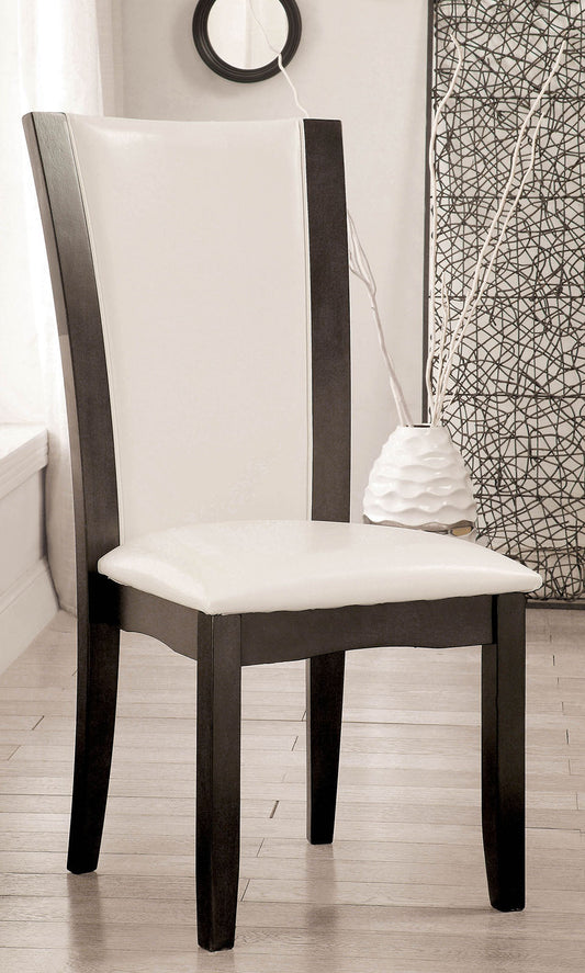 MANHATTAN I Gray/White Side Chair FOA East