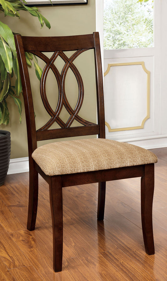 Carlisle Brown Cherry Side Chair (2/CTN) FOA East