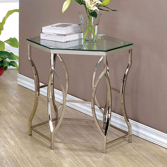 ZOLA Chrome End Table FOA East