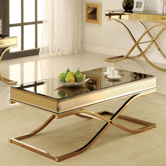 SUNDANCE Brass Coffee Table, Brass FOA East